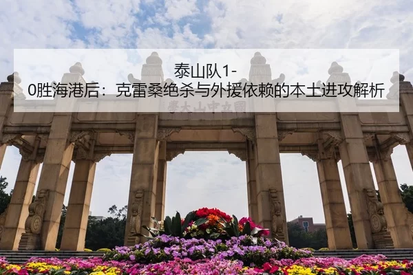泰山队1-0胜海港后：克雷桑绝杀与外援依赖的本土进攻解析
